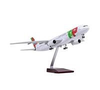 SYOEUR 47 cm 1 160 pour Portugal Airbus A330 échelle modèle d'avion réaliste en résine moulée sous Pression avec lumières Playkits