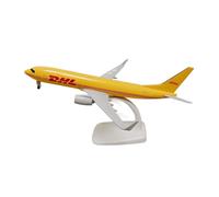 SYOEUR AIR DHLFit pour Boeing 737 757 B737 B757 Airways Modèle d'avion Moulé sous Pression avec Train D'atterrissage À Roues Kit de Jeu de Passe-Temps(B)