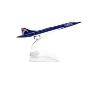 SYOEUR Avion 16cm pour Avions Concorde Airlines, modèle d'avion, Jouets en métal moulé sous Pression Playkits