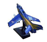 SYOEUR Échelle 1:100 pour Chasseur G-91Y 1983, moulé sous Pression, modèle d'avion Miniature à Collectionner, Avion en métal Playkits