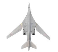 SYOEUR Échelle 1 200 pour la Russie Air Force Tupolev TU-160 Alliage moulé sous Pression en métal réplique modèle d'avion Jouet Playkits