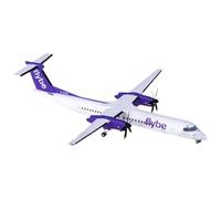 SYOEUR Flybe Airlines Dash 8 Q400 G-ECOE, échelle 1 200, modèle d'avion en métal moulé, Jouets Miniatures d'aviation, G2BEE1193 Playkits