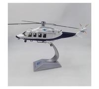 SYOEUR Hélicoptère Agusta AW139 De Police L'armée L'air Modèle d'avion Militaire, Cadeau Statique 1 32 Kit de Jeu de Passe-Temps