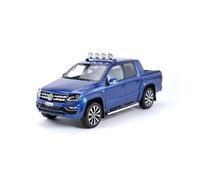 SYOEUR Jouet Pick-up Volkswagen 1:18 Modèle Voiture Statique Pièce D'exposition Artistique Souvenir Collection Répliques Miniatures Véhicules à Moteur(Bleu)