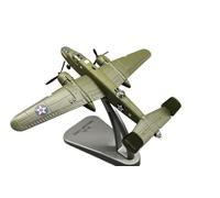 SYOEUR Modèle d'avion B25 en métal moulé sous Pression, Jouet échelle 1/144 pour Avion de Chasse Bombardier B-25 Playkits