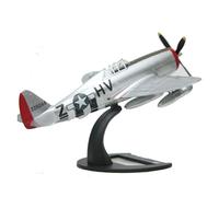 SYOEUR Modèle d'avion De Chasse en Alliage Moulé sous Pression, Échelle 1 72 P47d, Jouet À Collectionner, Cadeau Kit de Jeu de Passe-Temps