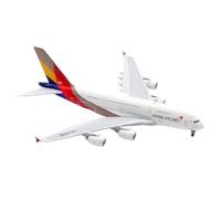 SYOEUR Modèle d'avion en métal moulé sous Pression, échelle 1 400 pour AV4143 Asiana Airlines A380 HL7626 Playkits