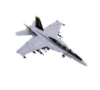 SYOEUR Modèle d'avion Militarisé en Métal À L'échelle 1 100 pour VF/A-18F F-18 F18 Super Hornet Drapeau Pirate Jouet De Collection Kit de Jeu de Passe-Temps