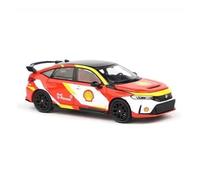 SYOEUR Modèle De Voiture 1:64 pour Civic Type R FLS S2-07 Moulé sous Pression Mini Jouet Répliques Miniatures Véhicules à Moteur