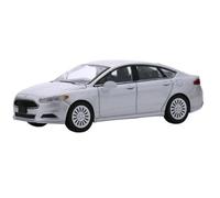 SYOEUR Modèle De Voiture Mondeo en Alliage À L'échelle 1/64, Finition Statique, Décoration, Cadeau pour Enfants Répliques Miniatures Véhicules à Moteur(Gray)