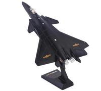 SYOEUR pour J-20 Alliage Furtif Avion De Chasse Modèle d'avion Simulation en Métal Combattant Playkits(Gray Retail Box)