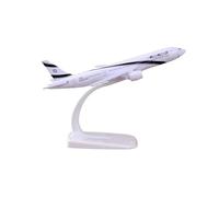 SYOEUR Réplique d'avion B-777 El AlMétal Moulé sous PressionL'échelle 1 400 Modèle Alliage Collection Commémorative pour Garçons Kit de Jeu de Passe-Temps
