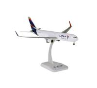 SYOEUR Réplique d'avion B767 À L'échelle 1 200 Modèle B767-300F LATAM Cargo Simulation De Finition en Métal Décoration Et Affichage Kit de Jeu de Passe-Temps