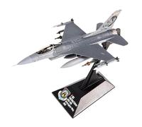 SYOEUR Réplique d'avion De Chasse F-16 L'armée L'air L'échelle 1 144 Modèle Métal Collection D'exposition Militaire Kit de Jeu de Passe-Temps