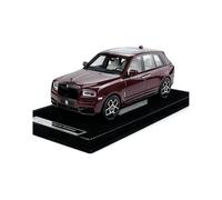 SYOEUR Résine Moulée sous Pression 1:18 pour Rolls-Royce Cullinan BB Édition Luxe Modèles Véhicules Voiture Cadeau pour Les Passionnés Répliques Miniatures Véhicules à Moteur(Blue-B)