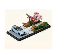 SYOEUR Véhicules Course Métal Moulé sous Pression 1: 64 pour Subaru WRX STI Modèle Voiture Loisirs Collection Répliques Miniatures Véhicules à Moteur(Bleu)