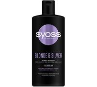 Syoss Intense Blonde shampoing violet pour cheveux blonds et gris 440 ml