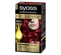 Syoss - Coloration Permanente Cheveux Oléo Suprême - Rouge Eclatant 5-92