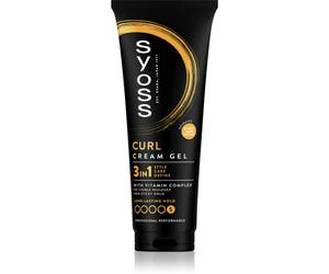 Syoss Curl Cream Gel crème coiffante définition des boucles texture gel 250 ml