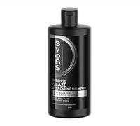 Syoss Intense Glaze Shampooing 440 ml - Shampooing professionnel avec 3 % de silicium pour une brillance profonde, lisse et facile à peigner - Formule fortifiante pour cheveux dull et lifeless