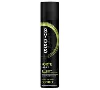 SYOSS, Laque Tenue Forte, 3en1, Coiffage, Soin, Tenue longue durée, Formule au complexe vitaminé, Provitamine B5, Niacinamide, Fixation très forte, Performance Professionnelle, 300ml