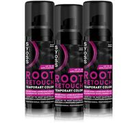 Syoss Level 1 Black Coffee Machine Wash Spray (3 x 120 ml), finishing spray covers lighter and grayer hair, base color lasts until next hair wash
