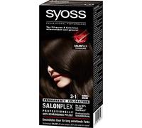 Syoss Lot de 3 colorations pour cheveux 3-1 Brun foncé (3 x 115 ml)