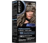 Syoss Permanent Cool Color coloration cheveux permanente à sous-ton froid teinte 6_46 Cool Dark Blond 1 pcs