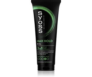 Syoss Max Hold gel cheveux fixation forte 250 ml