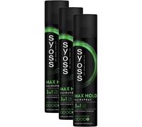 Syoss Max Hold Spray 300ml Promo 2+1 Gratuit