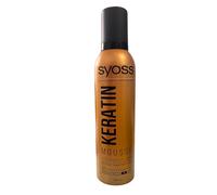 Syoss Mousse de maintien en kératine - Indice de maintien 4 - Ultra forte - 250 ml