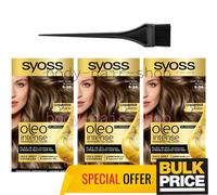 Syoss Oleo 6-54 Cendré blond foncé sans ammoniaque couleur de cheveux intense...