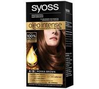 Syoss Oleo Coloration intense pour cheveux 100 % huiles pures 0 % ammonia 4-18 Brun mokka