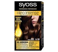 Syoss Coloration cheveux permanente Oleo Intense à l'huile – teinte 4-18 Mokka Brown 1 pcs