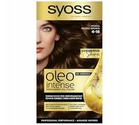 Syoss Oleo Intense coloration cheveux permanente à l'huile teinte 4-18 Mokka Brown 1 pcs