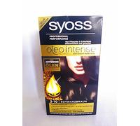 Syoss oleo Intense 2-10 Brun Noir 115 ml, Lot de 3 (3 x 115ml)