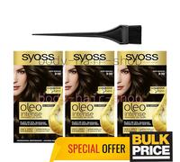 Syoss Oleo Intense 3-10 couleur de cheveux marron foncé qualité salon riche...