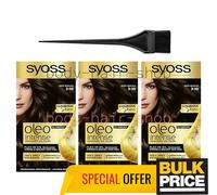Syoss Oleo Intense 3-10 crème de couleur de cheveux marron foncé qualité salo...