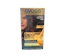 Syoss Coloration capillaire Oleo Intense 4-86 Marron chocolat – Lot de 3 (3 x 115 ml)