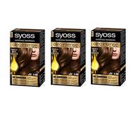 Syoss Oleo Intense Permanent Intensive Oil Color 4.60 GOLD BROWN (3er Pack)