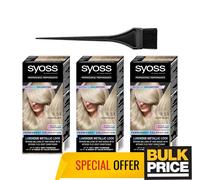 Syoss Professional 9-53 Silver Blush Blonde Cool-Tone Hair Color Bulk 3-Pack
