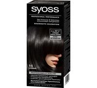 Syoss Professional Performance Coloration, 1-1 Noir, 1er Paquet (1 x 1 Pièce