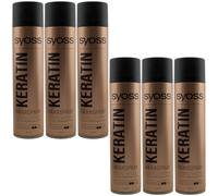 Syoss Professional Keratin Laque 3 X 400 Ml 48H Extra Fort Maintien Niveau 4