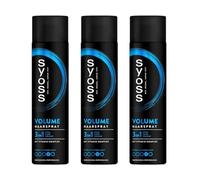 Syoss Spray coiffant Volume Lift niveau 4 (400 ml), spray coiffant pour un volume aéré à 100 %, spray volume pour 48 h de contrôle du coiffage, sans alourdir, 3 x 400 ml
