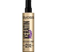 Syoss Spray de protection contre la chaleur à 230 °C - Spray Keratin Heat (200 ml) - Protection contre la chaleur jusqu'à 230 °C - Avec contrôle des frisottis pour une coiffure longue durée