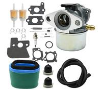 SYOWADA Carburateur de rechange 790120 pour tondeuse à gazon John Deere JA60 JA62 JA65 JS40 JS45 JS60 JS61 JS63 JS63C JS63E 53,3 cm, AM134697 AM130382 6926488 4996. 17 Carburateur Carb