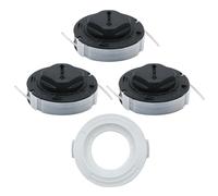 SYOWADA Lot de 3 têtes de débroussailleuse 40097104304 avec couvercle de base, remplacement pour Stihl FSA 57 Autocut C3-2 (numéro de modèle débutant par 5), remplace 4009 710 4304