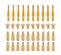 SYOWADA Lot de 40 pièces de jet principal de rechange pour moteurs PWK KOSO OKO CVK 125cc 150cc 200cc 250cc GY6, remplacement pour SCL-2018090002-ZH-T-01 SCL-2018090002-ZH-T-02