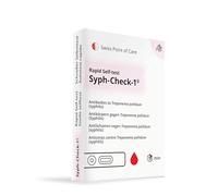 SYPH-CHECK-1® Swiss Point Of Care - Auto-test rapide pour détecter une possible infection syphilis par anticorps contre le treponema pallidum