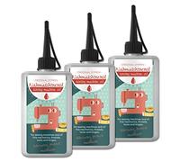 SYPRIN Huile pour Machine à Coudre Originale, Huile pour Machine de précision, Huile Universelle, Huile lubrifiante sans résine ni Acide | Protection Ultime 3x100ml